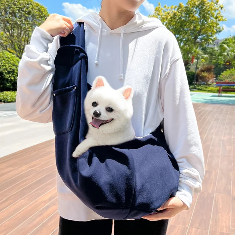 Outdoor Pet Carrier Bag Portable Shoulder Bag Cat Walking Bag For Small Dog Cats within 7.5kg Pet Supplies Travel and Hiking