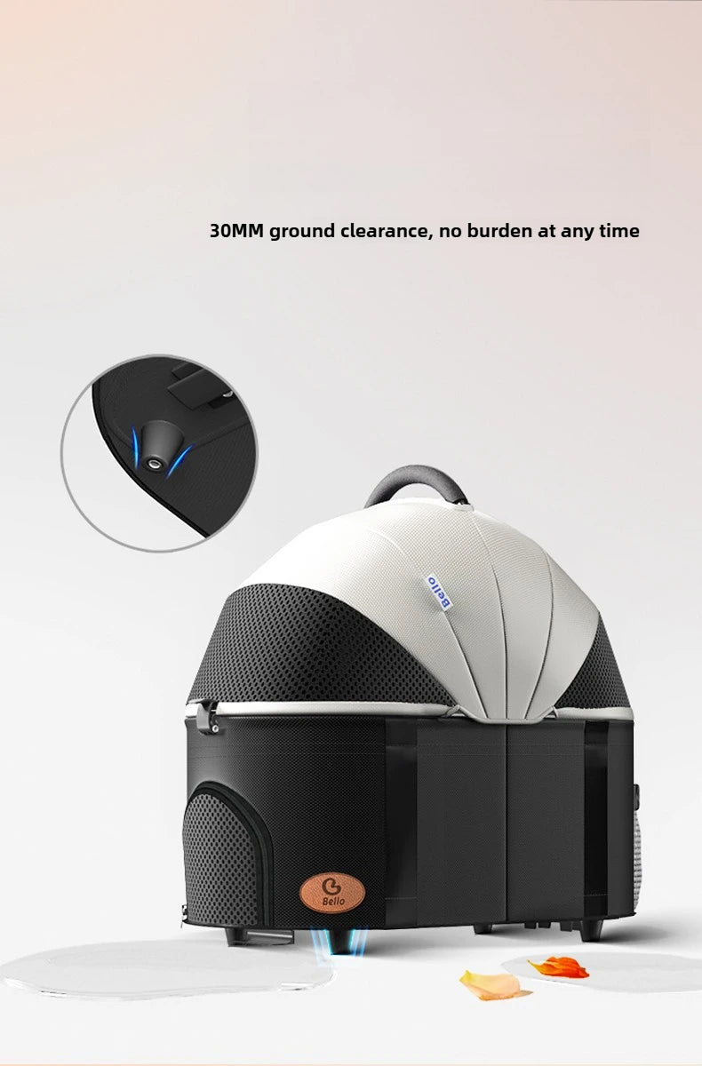 lightweight Pet stroller Portable Travel Pet Stroller Lightweight foldable cat and dog stroller Detachable pet carrier