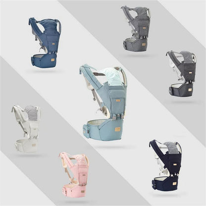 100% Cotton Baby Waist Stroller Four Season Multifunctional Front Carrying Baby Carrier Breathable Baby Waist Stroller Carrier